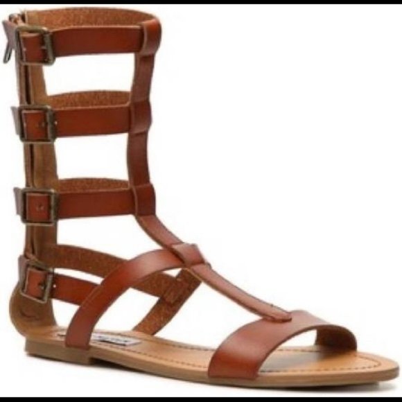 Steve Madden Shoes | Steve Madden Gladiator Sandals Size 7 | Color: Brown | Size: 7 | Pm-27944777's Closet